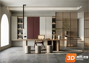 Dining Table Set Skp Files